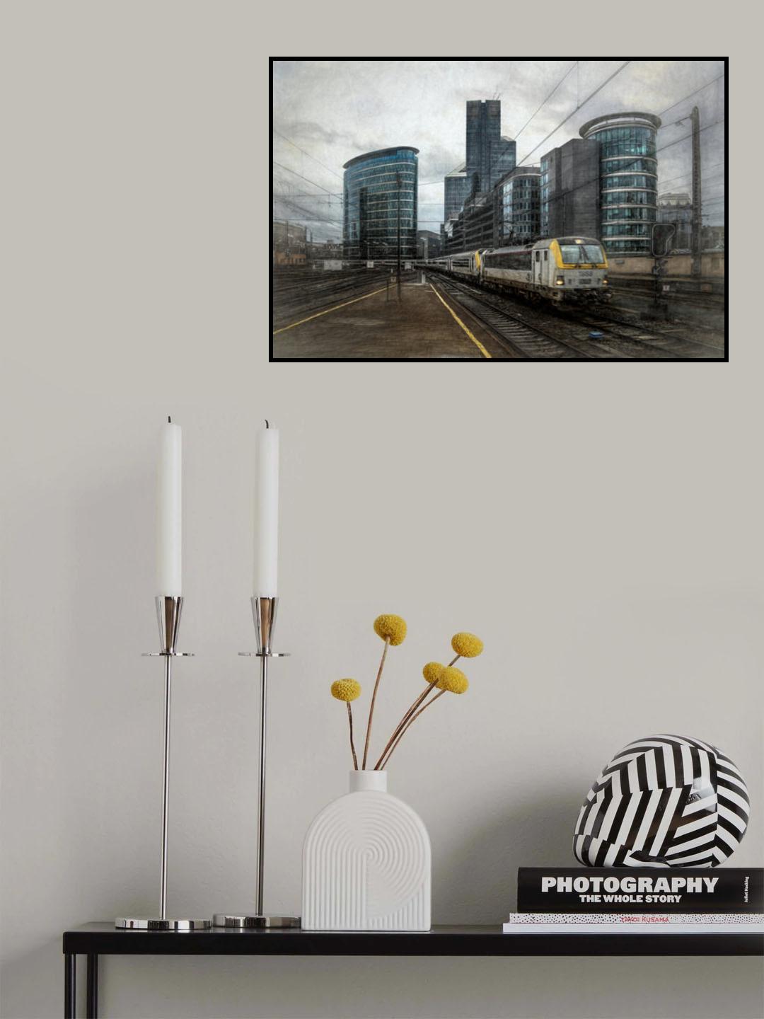 Bruxelles Nord Poster och Canvastavla