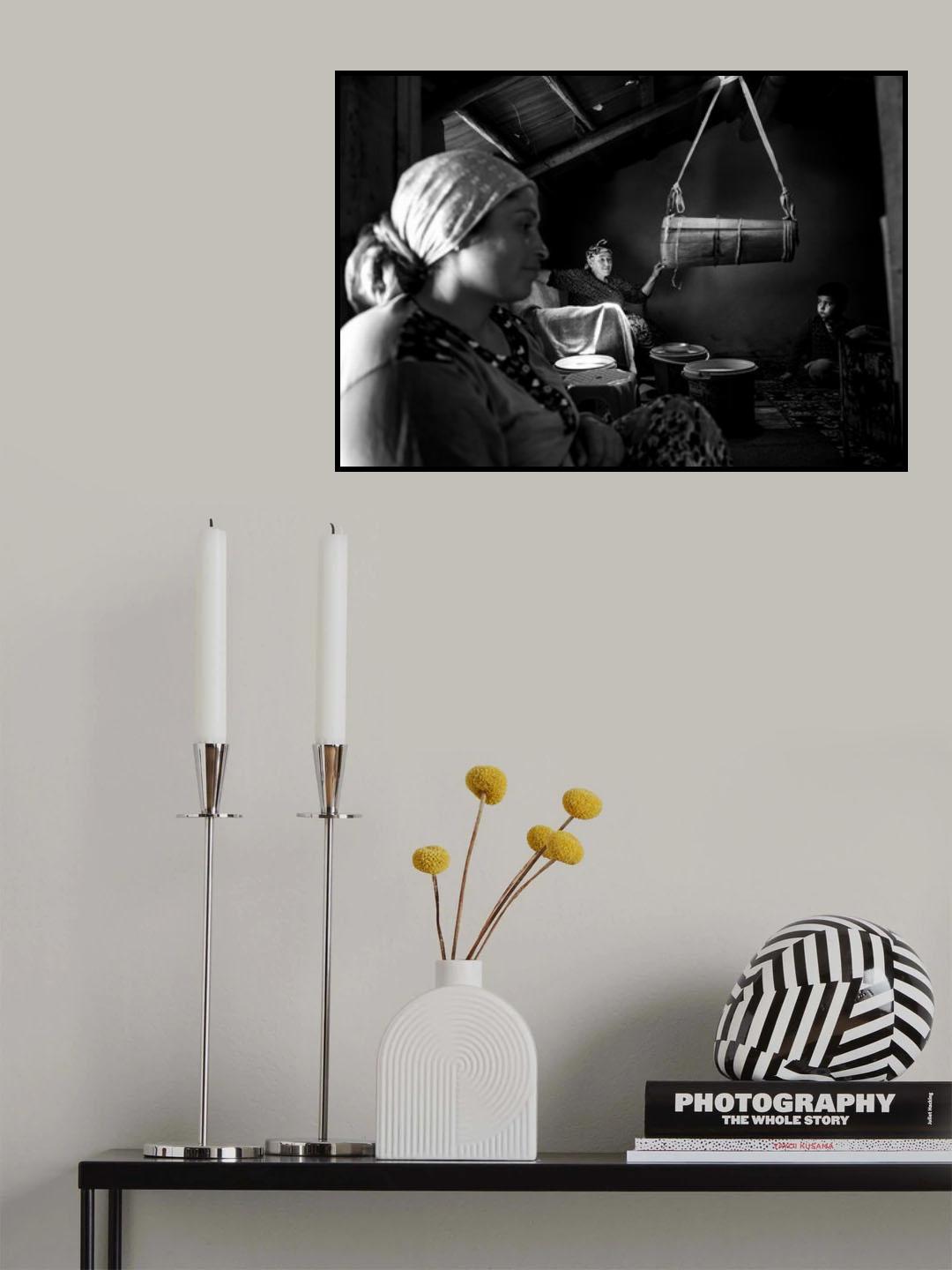 Yayık ayranı Poster och Canvastavla