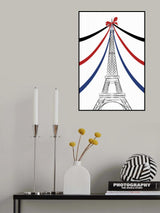Eiffel Tower Poster och Canvastavla