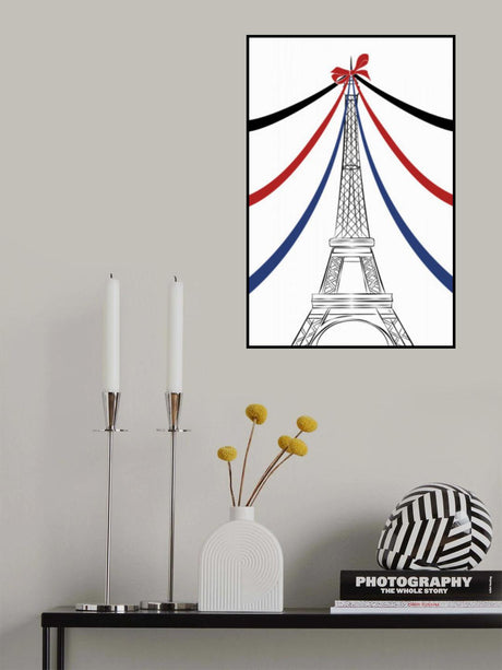 Eiffel Tower Poster och Canvastavla