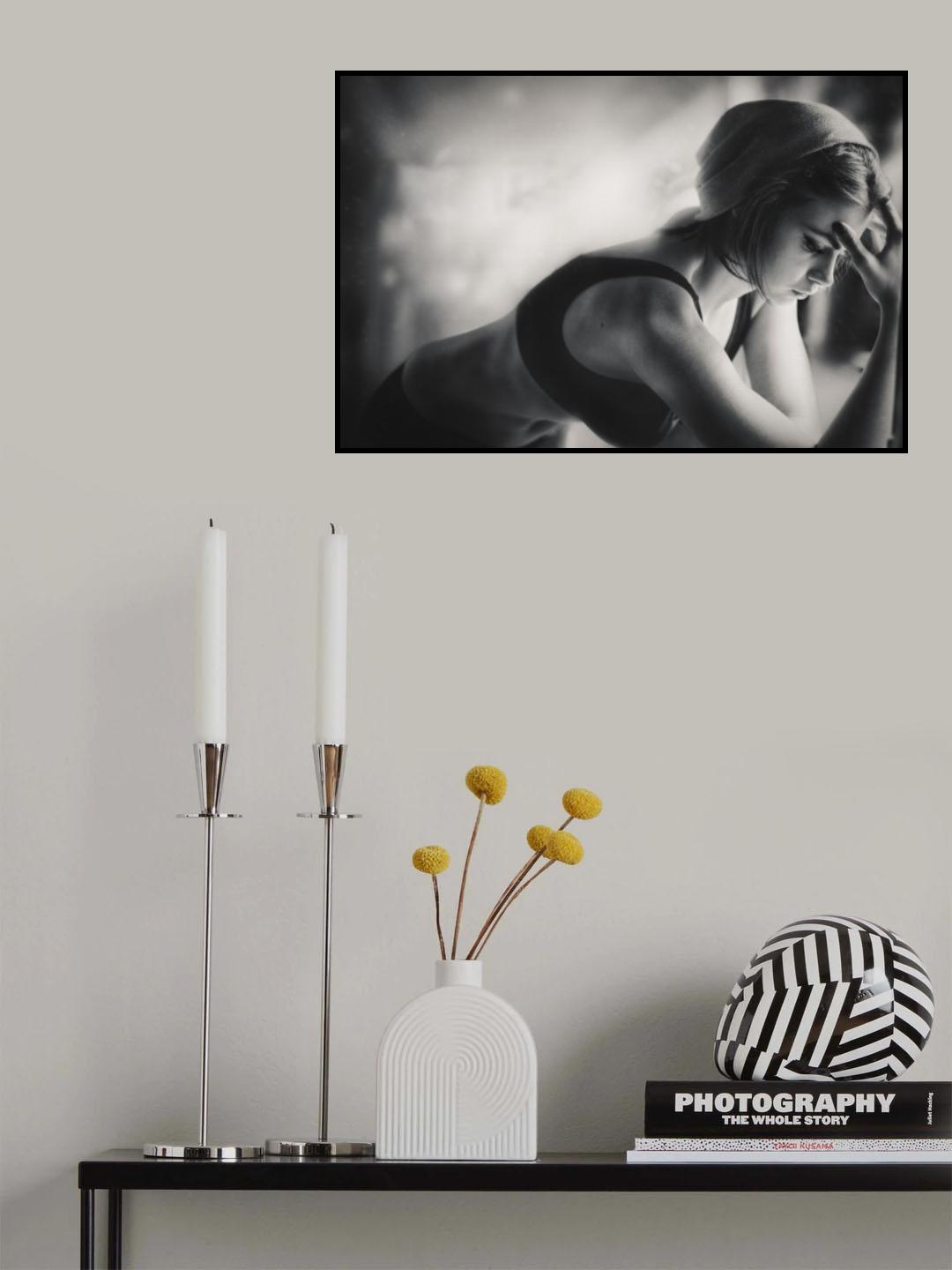 Xmas Particles Poster och Canvastavla