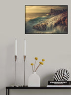 GOLDEN STORM Poster och Canvastavla