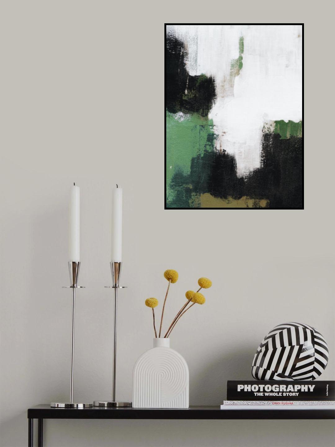 Abstract 79 Poster och Canvastavla