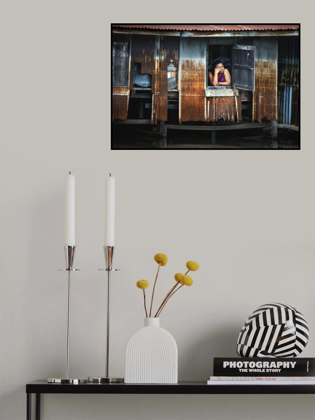 Stillness Poster och Canvastavla