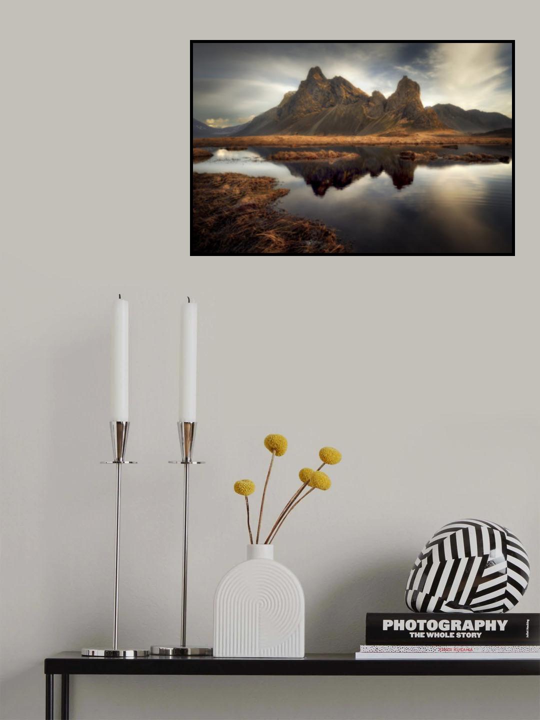 Eystrahorn, Iceland Poster och Canvastavla