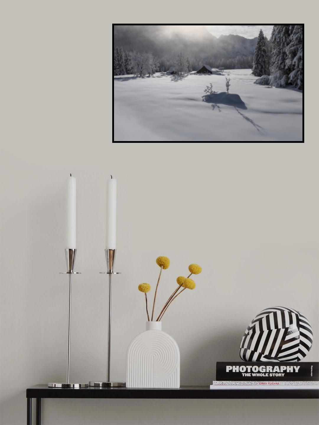 Misty morning Poster och Canvastavla