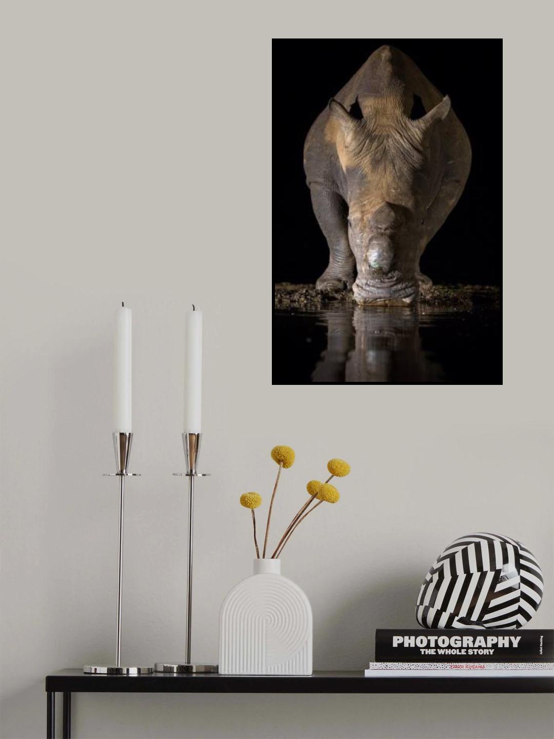 DINO DRINK Poster och Canvastavla