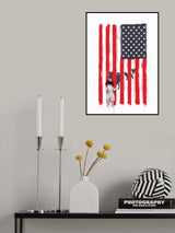 Little girl and wolves Poster och Canvastavla