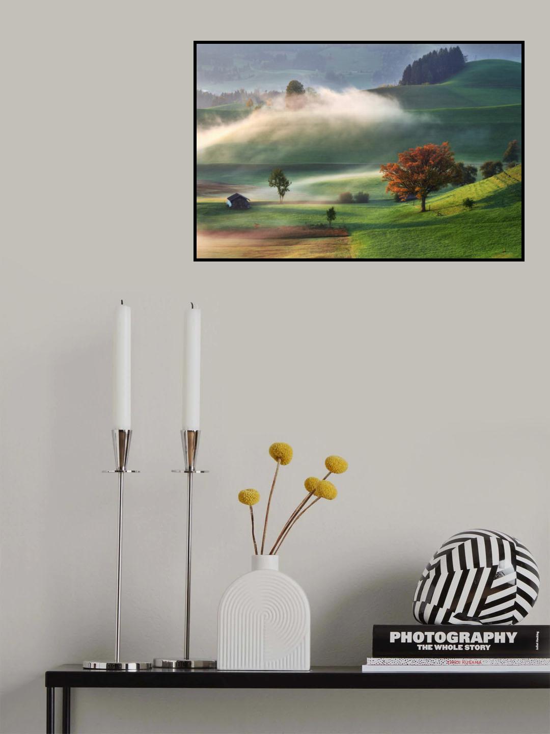 Caressed by mist Poster och Canvastavla