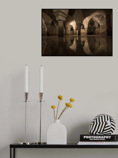 Water in the Crypt Poster och Canvastavla