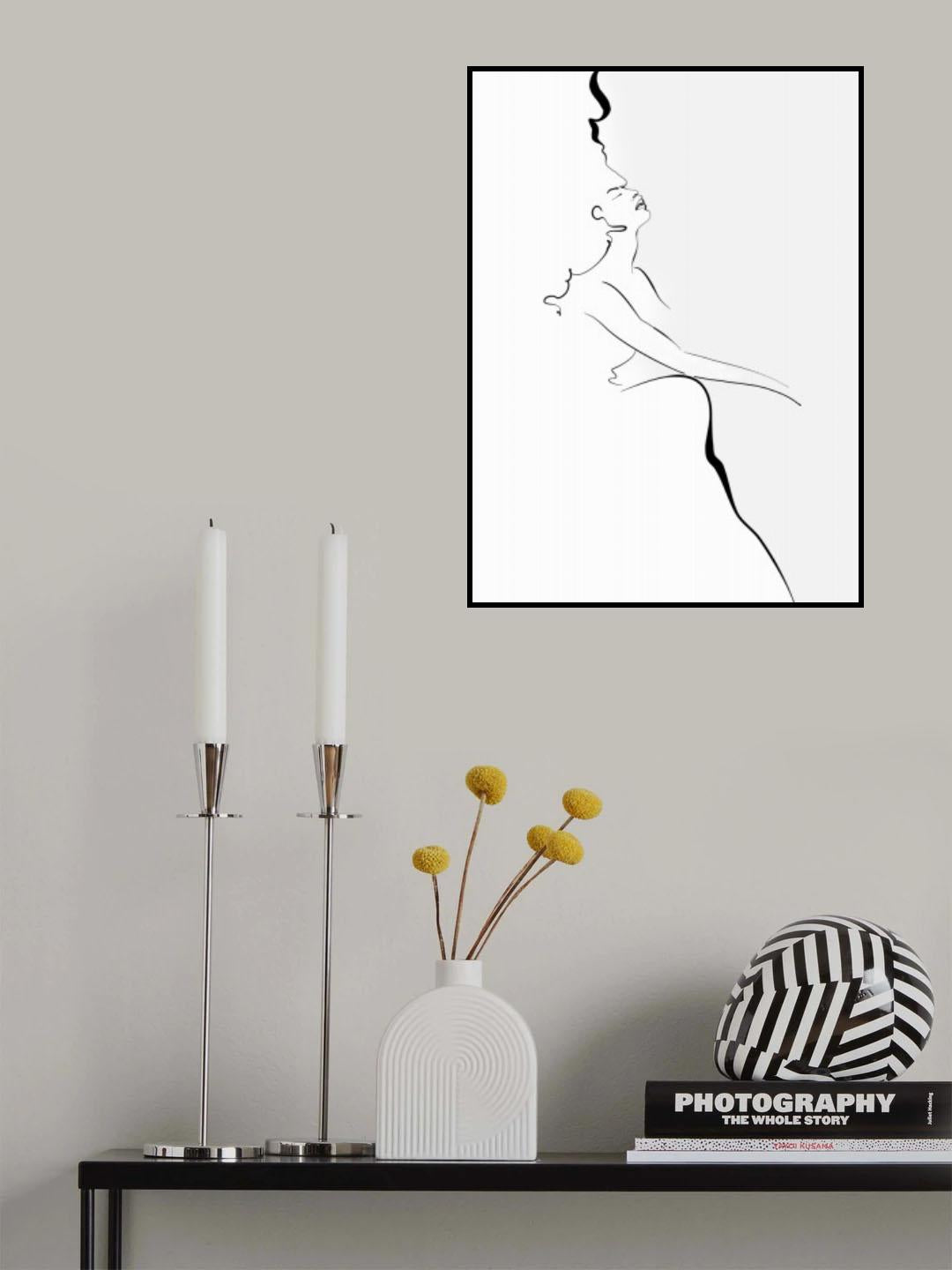 Silhouette Poster och Canvastavla