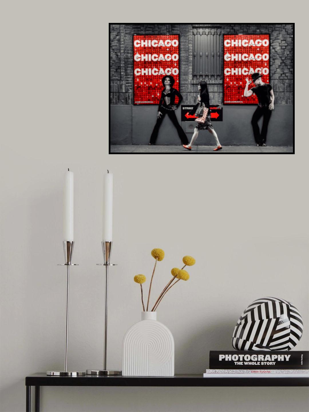 CHICAGO Poster och Canvastavla