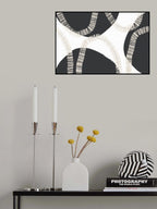 Up and Down Abstract Poster och Canvastavla