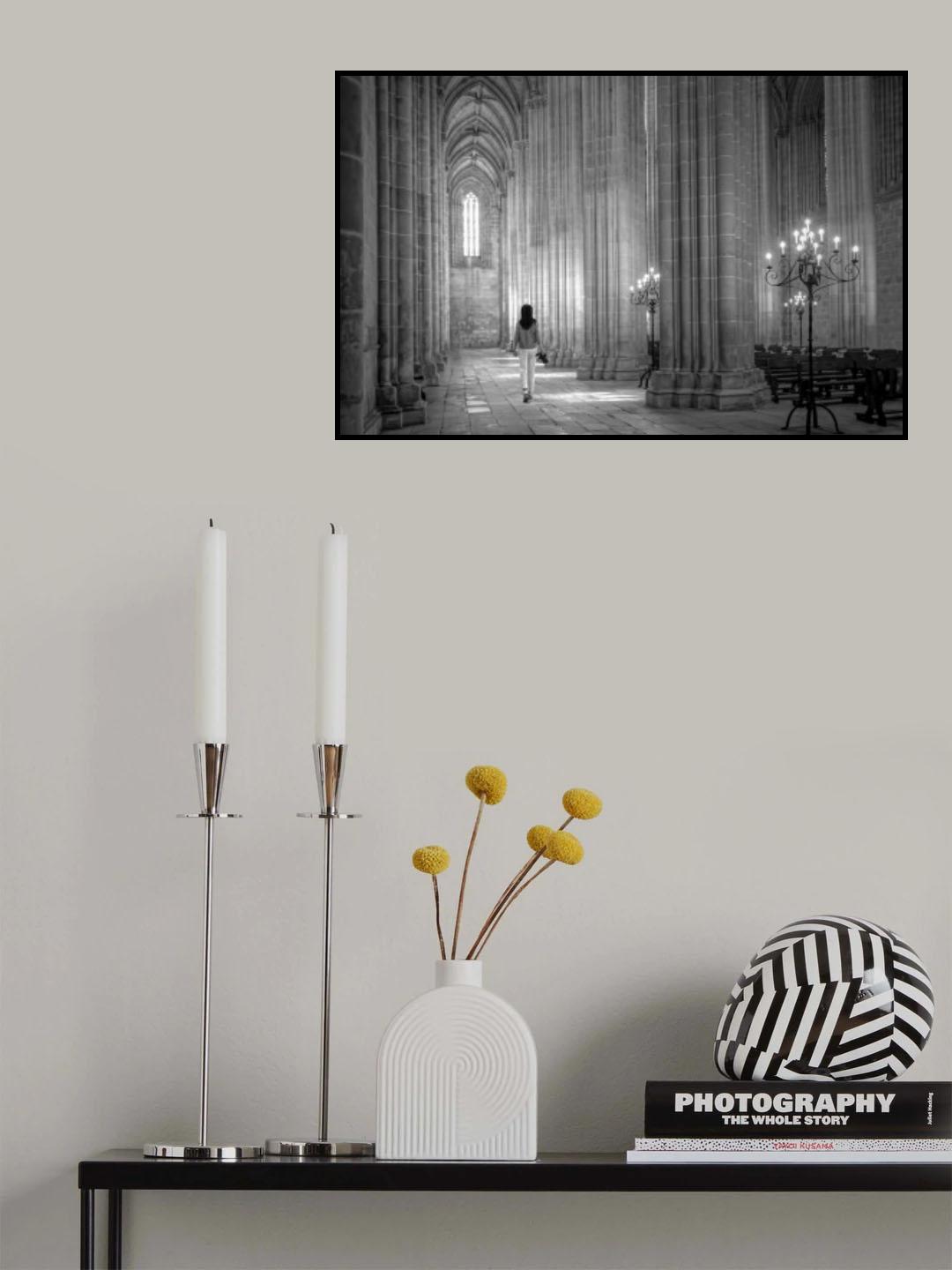 Inside a Monastery Poster och Canvastavla