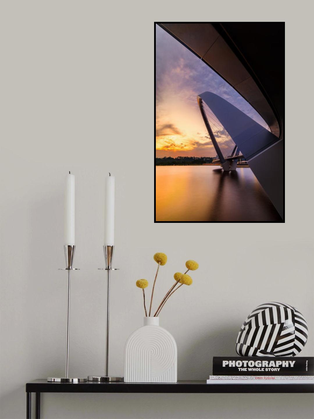Quay Bridge Poster och Canvastavla