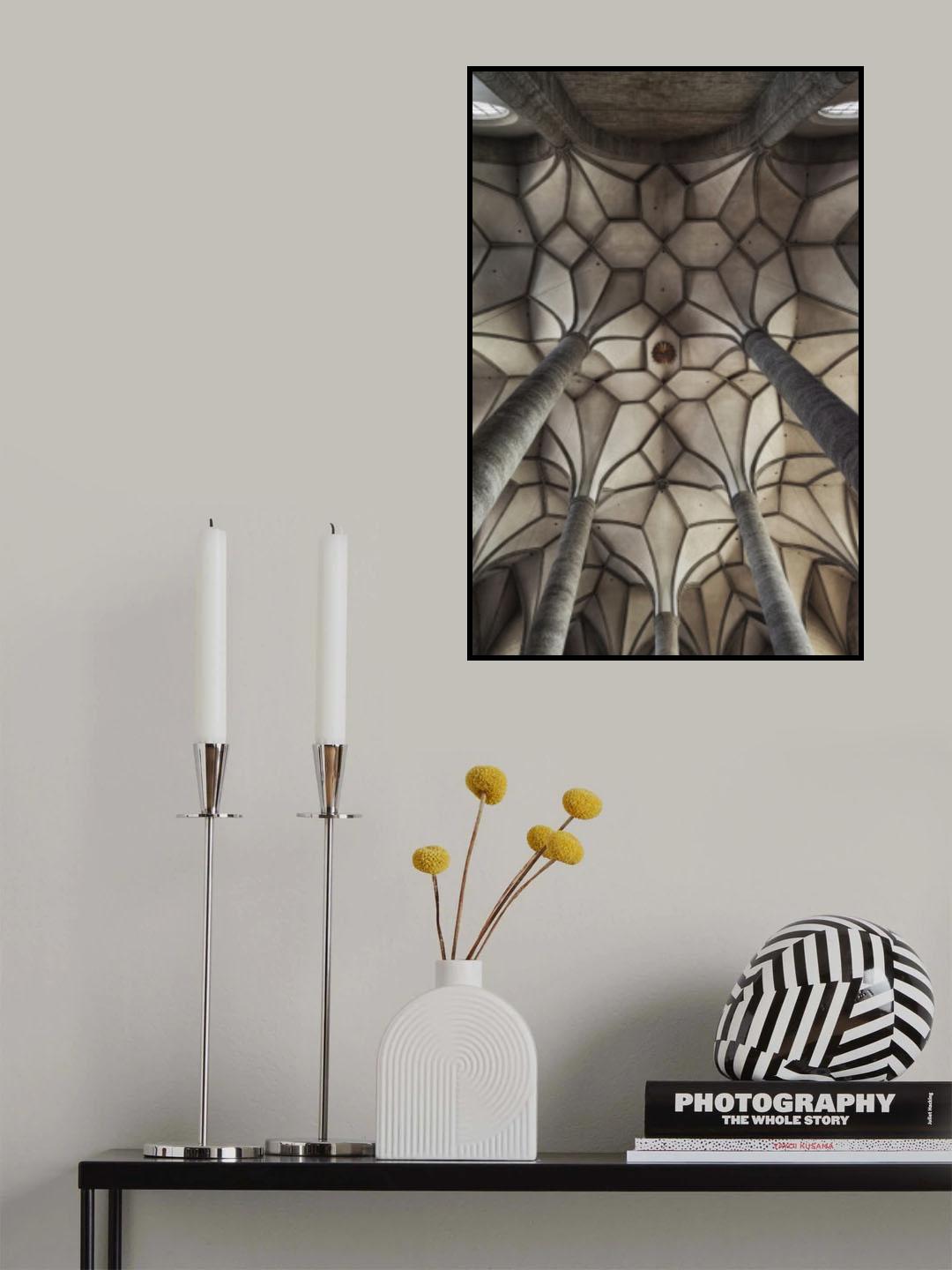 Franciscan church Salzburg Poster och Canvastavla