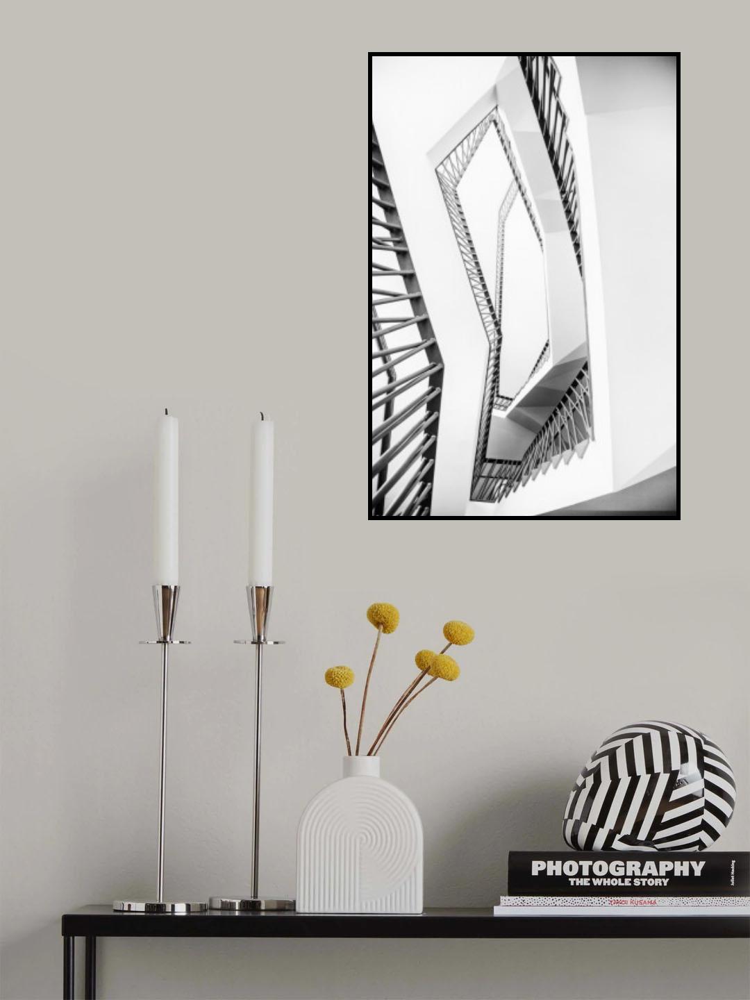 staircase Poster och Canvastavla