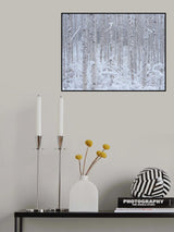 white Poster och Canvastavla