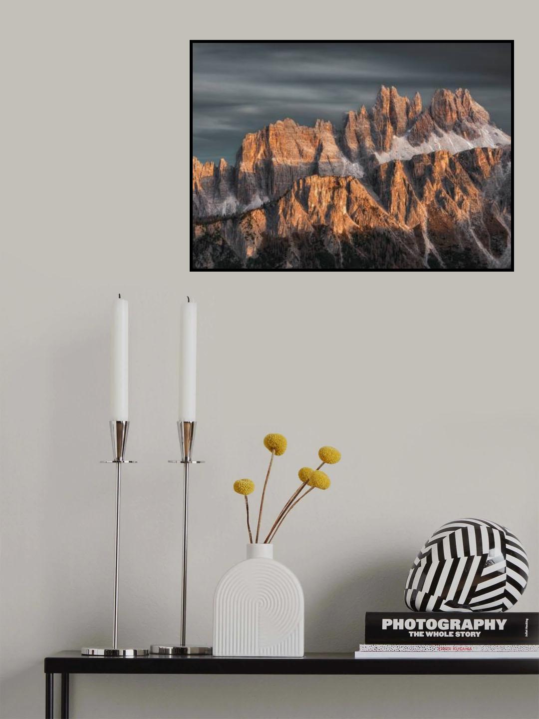 Once in the mountains Poster och Canvastavla
