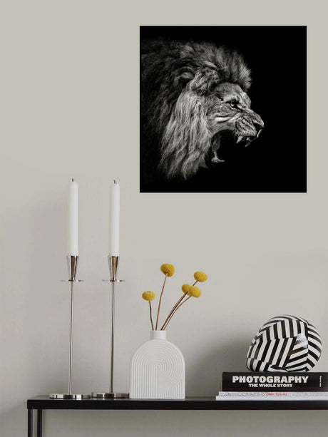 Roaring Lion #2 Poster och Canvastavla