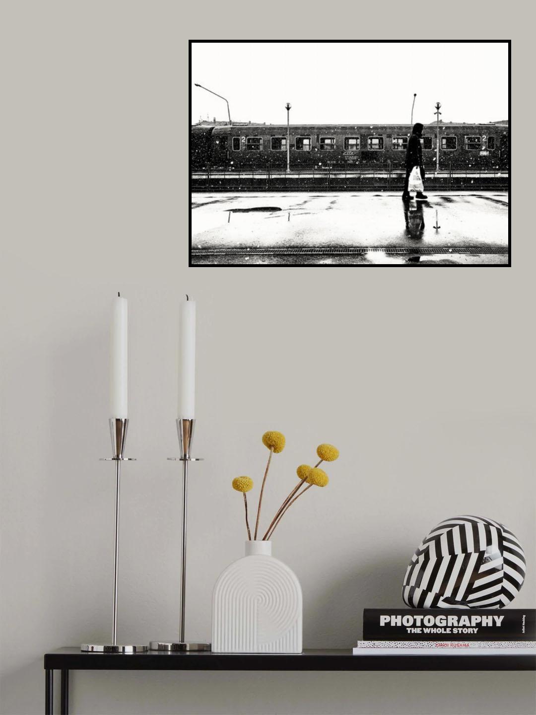 Winter-the beginning Poster och Canvastavla