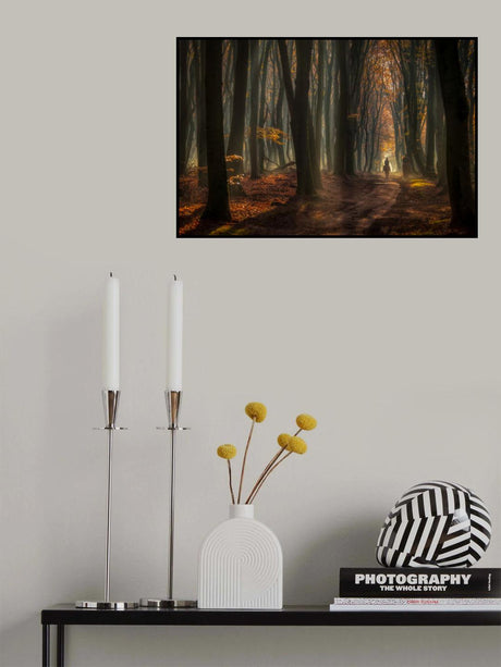 Early horse ride Poster och Canvastavla