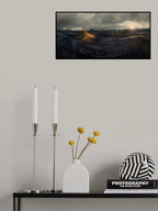Ancient Volcano Poster och Canvastavla