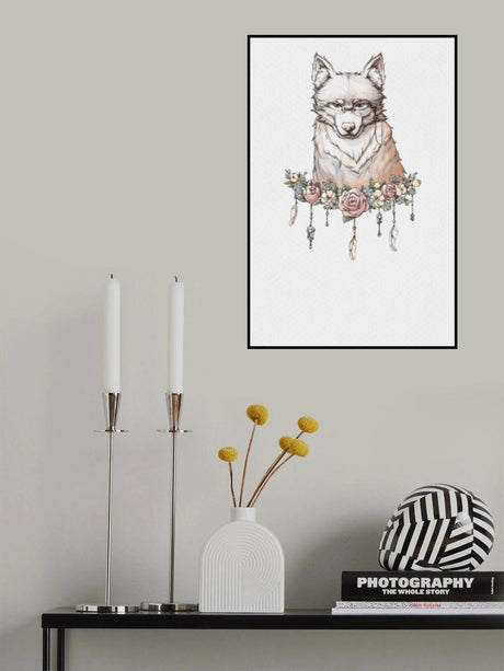 Wolf Art home Poster och Canvastavla