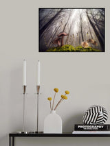 Small and giant creatures of the woods Poster och Canvastavla