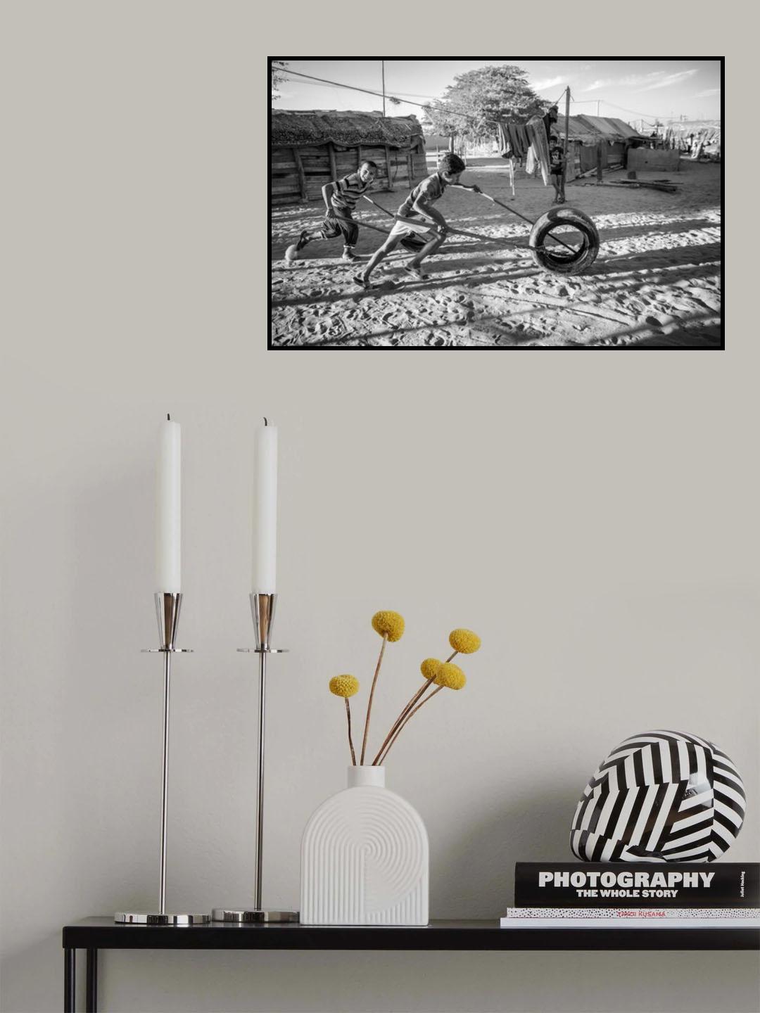 Playing Poster och Canvastavla