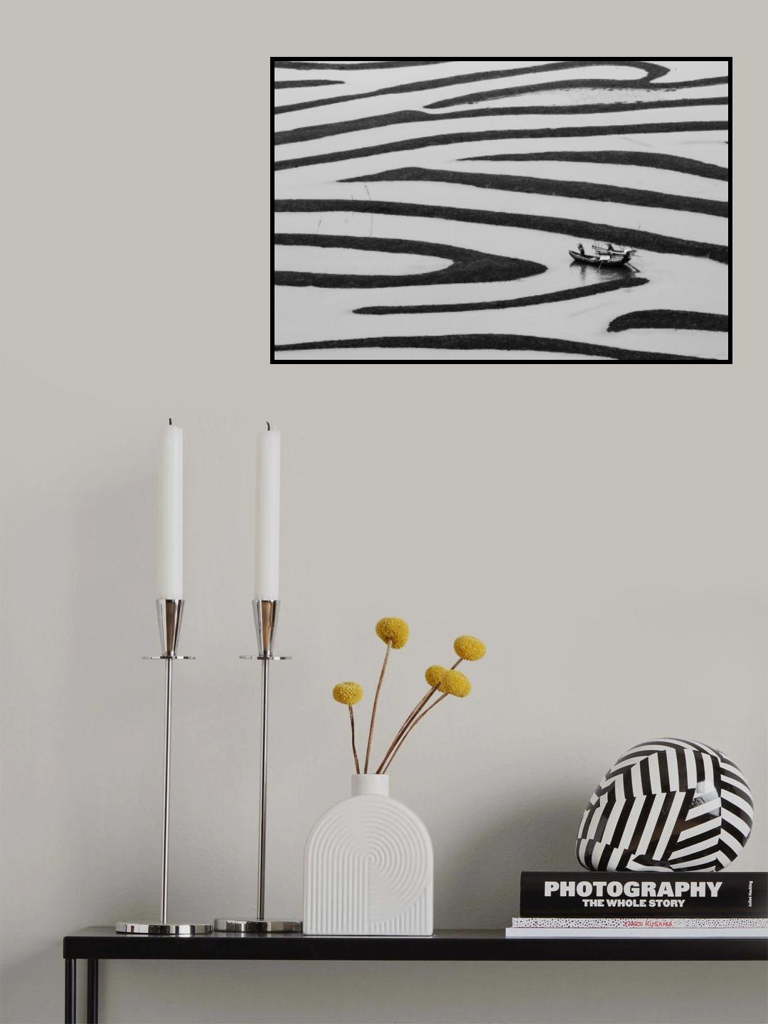 The Beauty of Simple Life Poster och Canvastavla