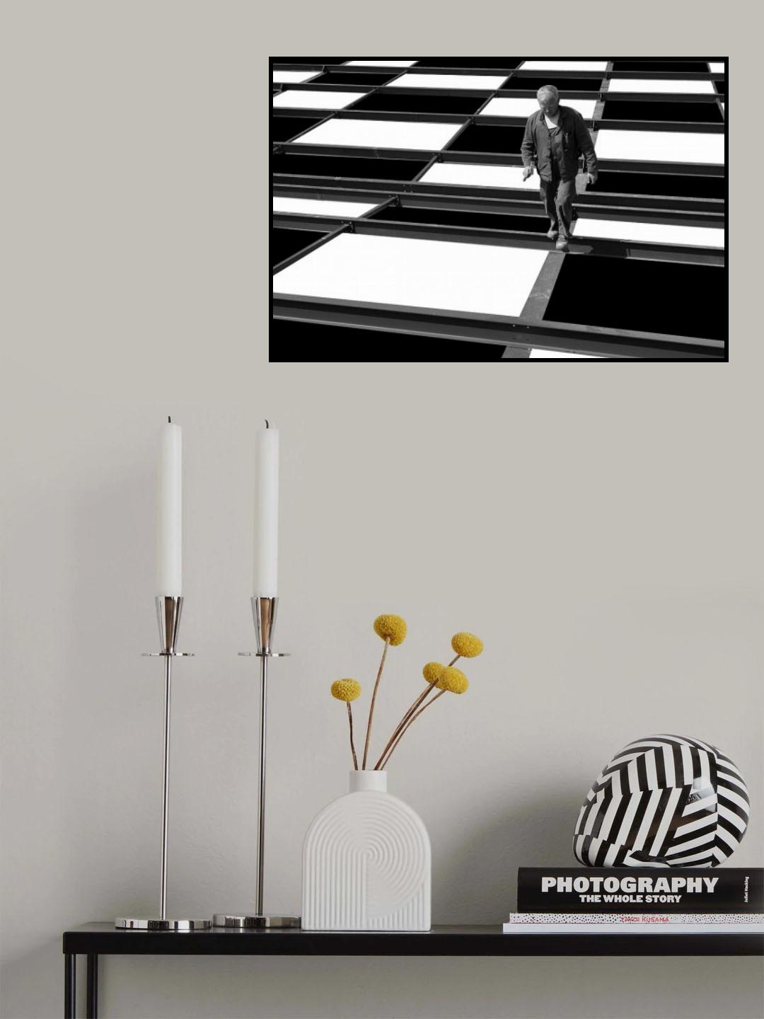 Black and white Poster och Canvastavla