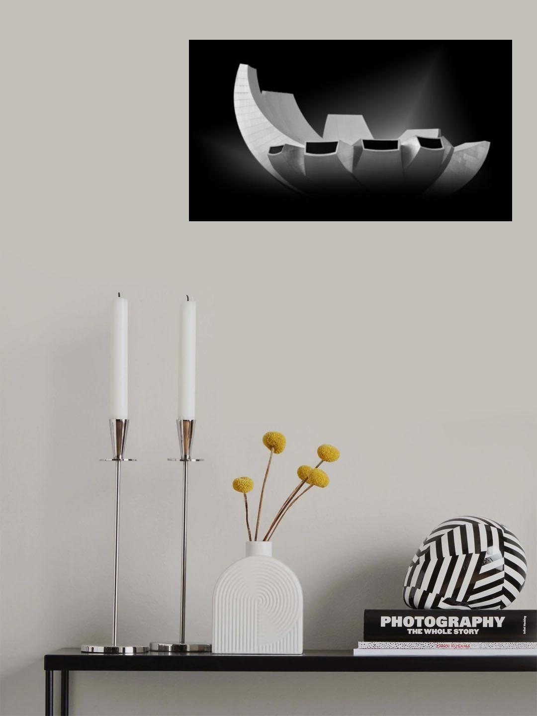 Lotus - The Welcoming Hand Poster och Canvastavla