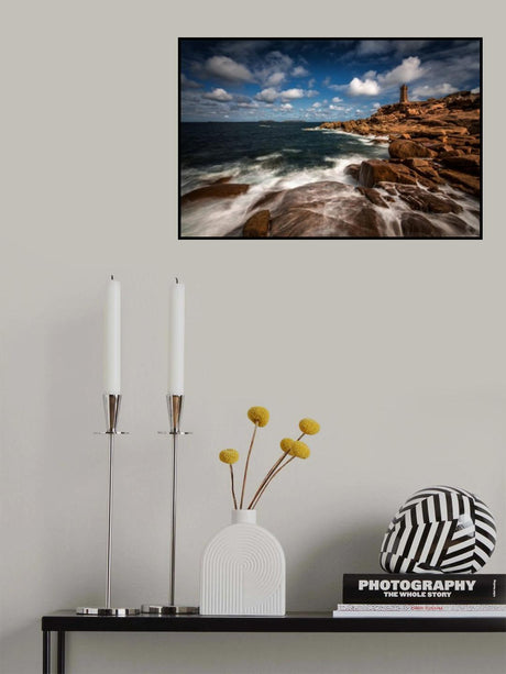 Le phare de Ploumanac'h Poster och Canvastavla