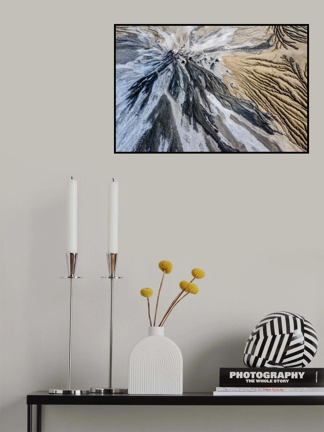 Mud Volcano Poster och Canvastavla