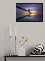 Sunrise bridge Poster och Canvastavla