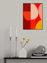 Mid Century Pastel 10 Poster och Canvastavla