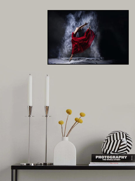 Red Dancing Poster och Canvastavla