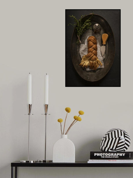 Russian smoked cheese Poster och Canvastavla