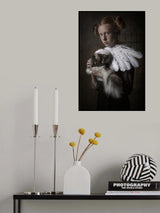 My  camera shy skunk Poster och Canvastavla