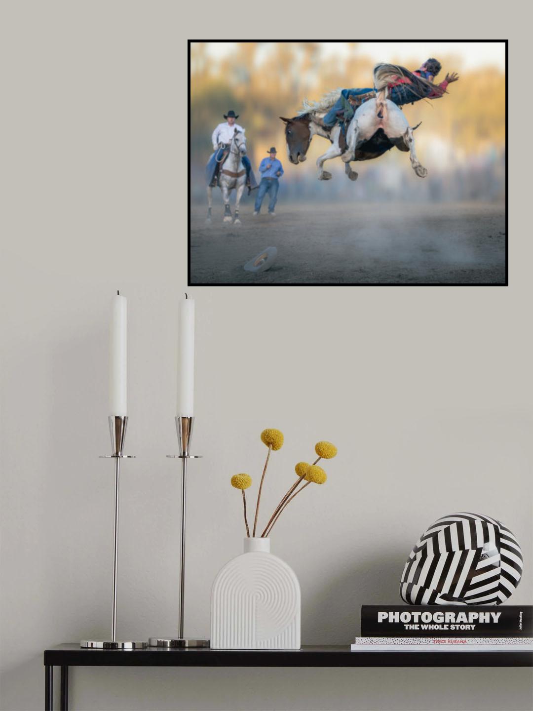 A Leap in the Air Poster och Canvastavla