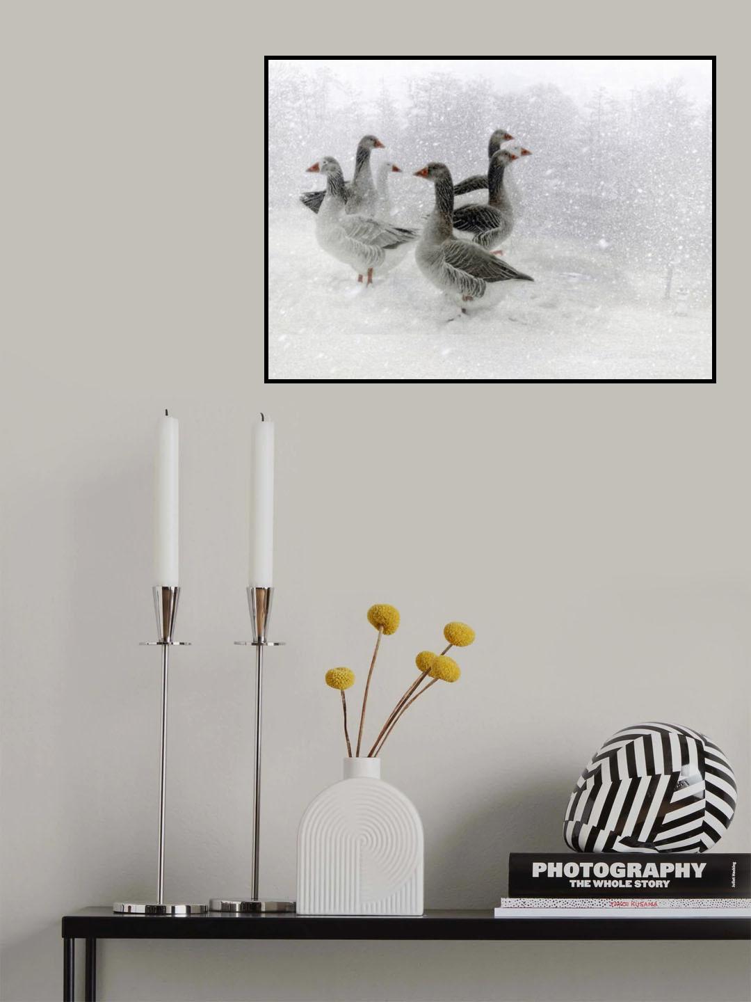 lost in a white world Poster och Canvastavla