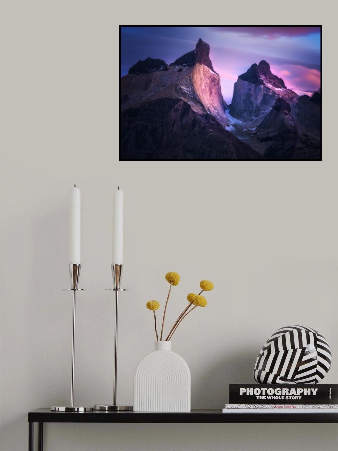 Los Cuernos del Paine Poster och Canvastavla