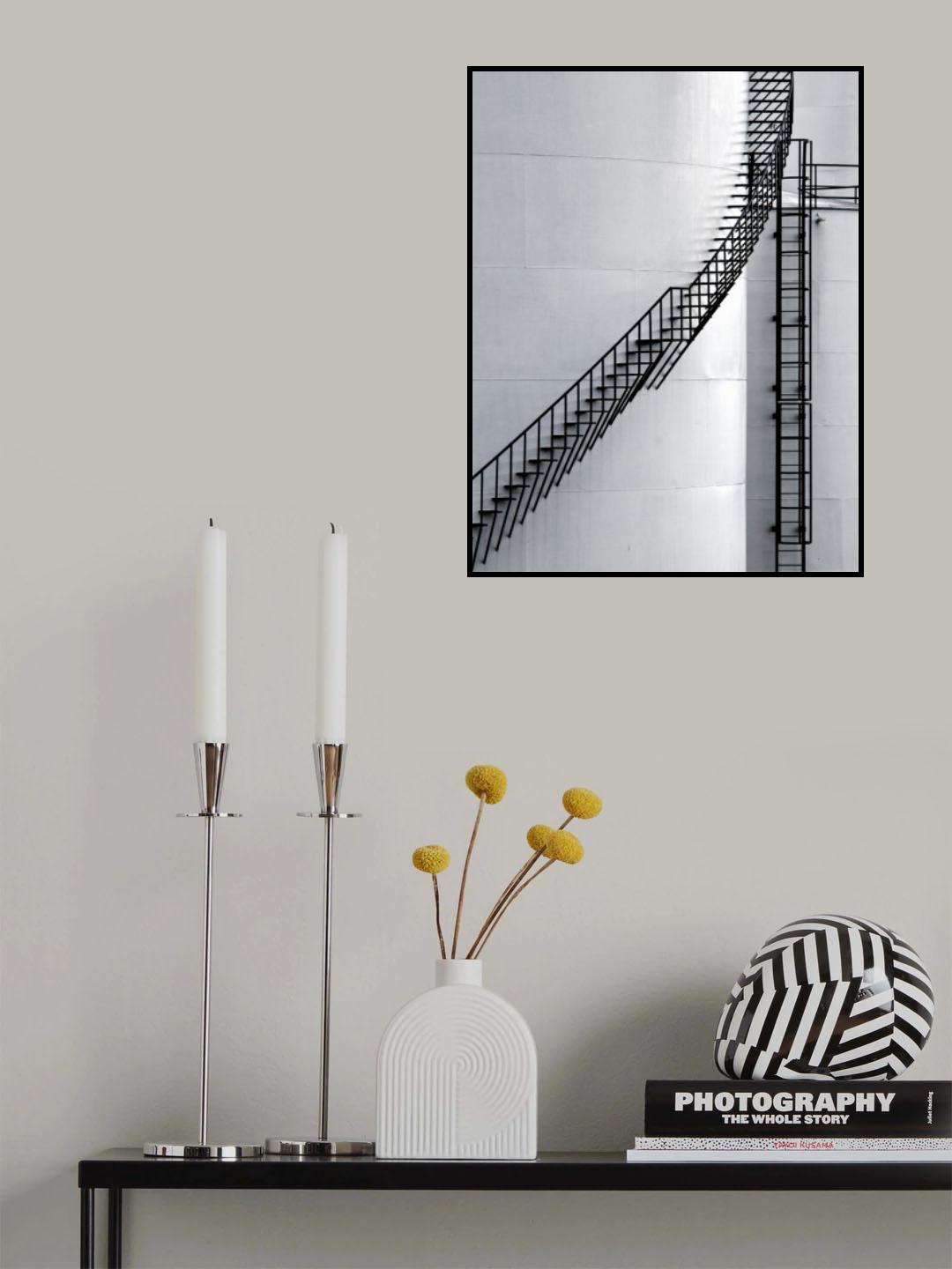 Steps Poster och Canvastavla