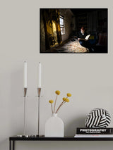 Reading has no age. Poster och Canvastavla