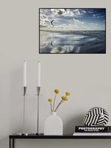 Blue Kiting Poster och Canvastavla