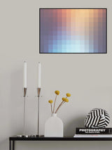 Lumen, Lilac and Purple Light Poster och Canvastavla