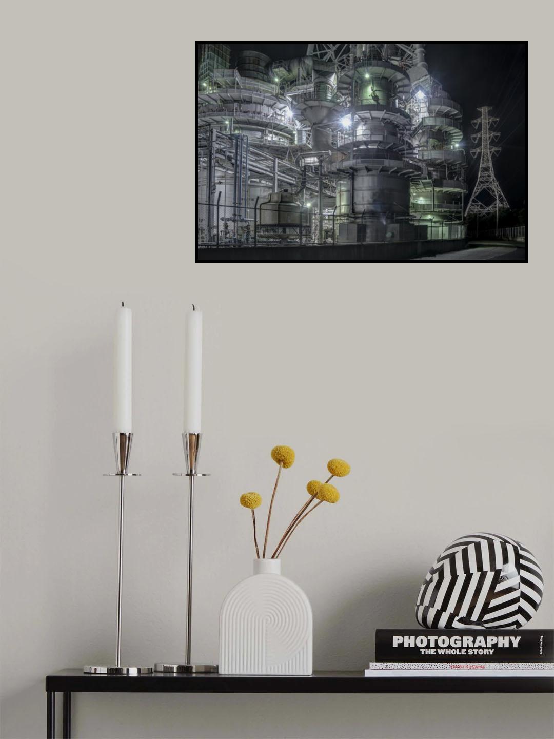 Space Station Poster och Canvastavla