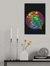 The Wise Crow Poster och Canvastavla