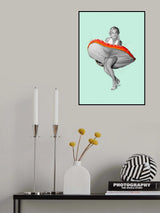 Happy Dress Poster och Canvastavla